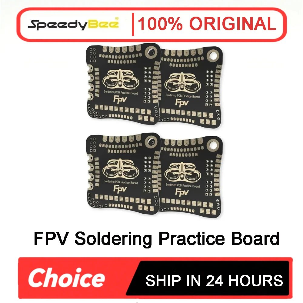 4PCS SpeedyBee FPV Soldering PCB Practice Board Welding Exercise Plate For RC FPV Flight Controller FC ESC VTX Drone Quadcopter
