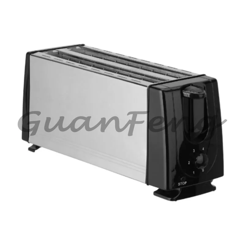 Compact 4-slice tabletop waffle toaster, American plug multifunctional baking tray