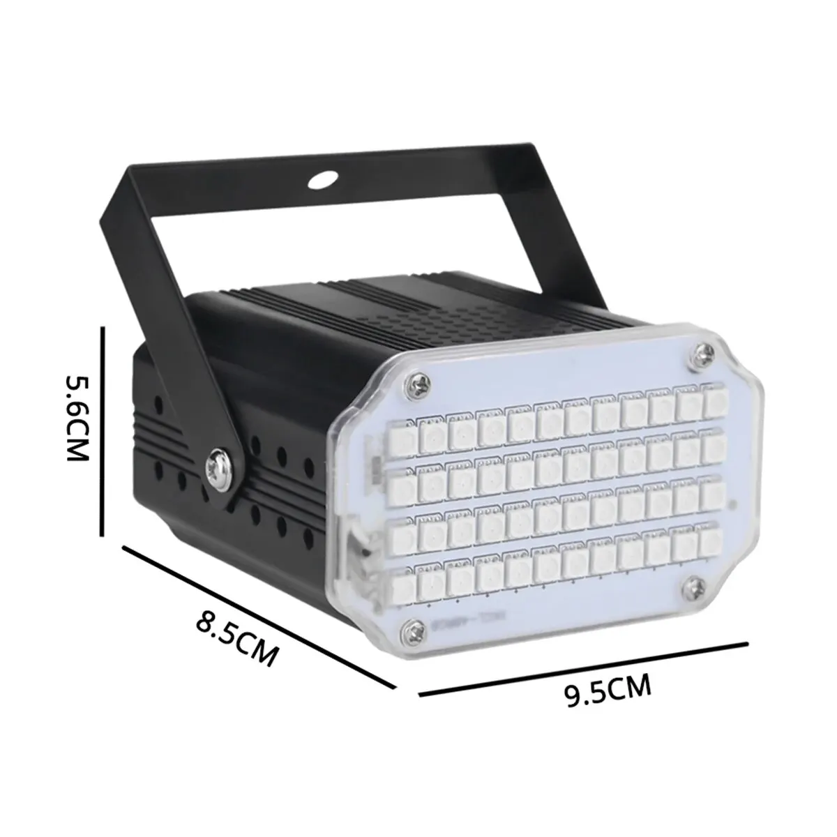 Remote 48 RGB UV LED DJ Disco Sound Activated Stage Lighting Effect Party Holiday Club Strobe Flash Lights With Remote Control