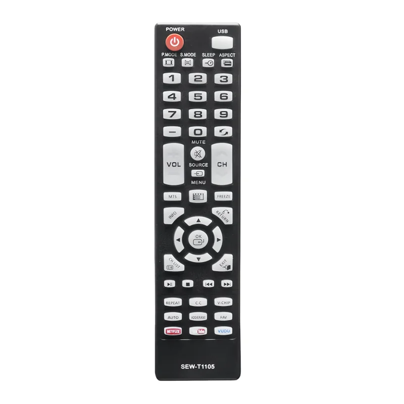 HD 4K Infrared Smart TV Remote Control Compatible with SEW-T1105 - Easy to Use TV Remote Control