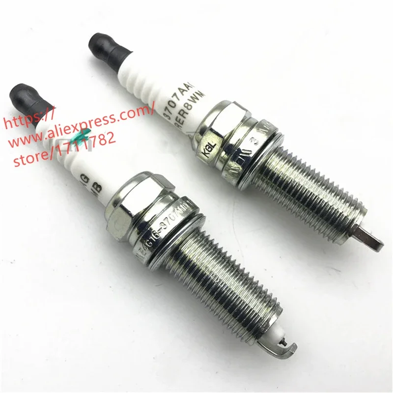 4PCS/SET Spark Plug For Chery Tiggo 3 A3 M11 J3 Arrizo 5/7 E4G16 DVVT Engine E4G16-3707110