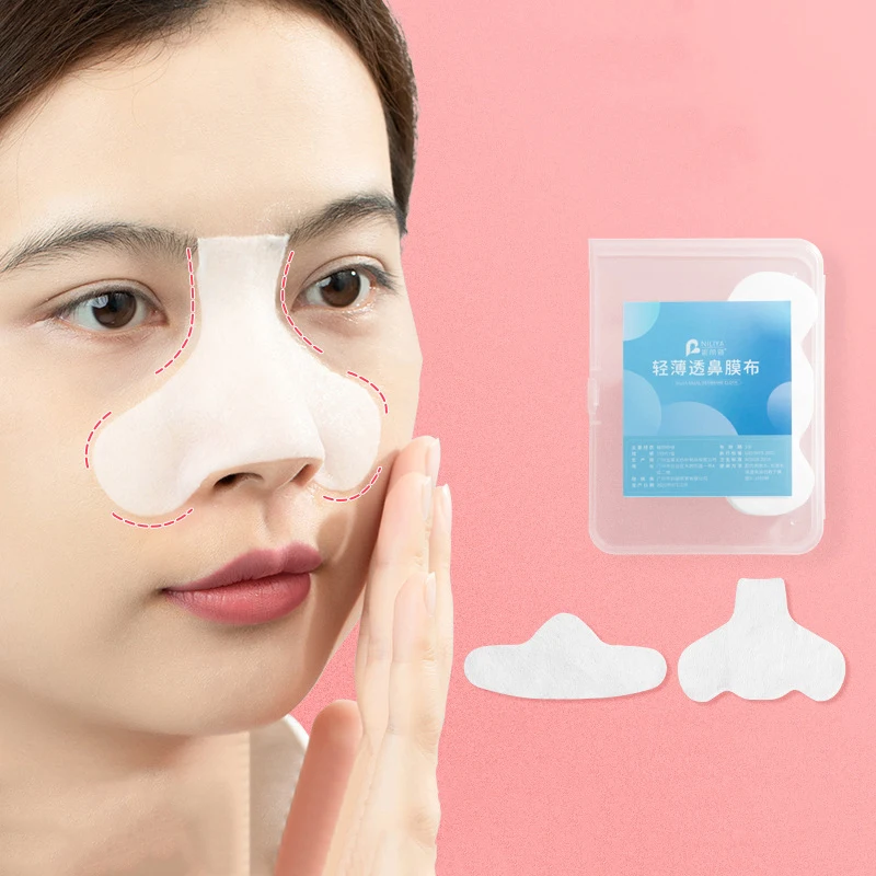 Multi fonctionnel 100 pièces coton tampon humide coton spécial hydratant mince dissolvant points noirs coton compresse humide masque Facial papier