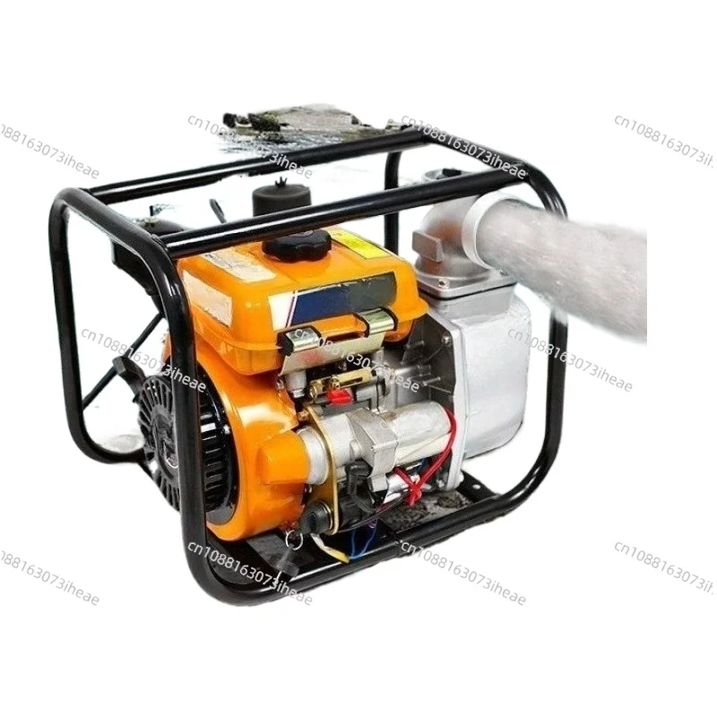 Four-stroke 2/3/4-inch electric start self-priming high-lift agricultural pumping