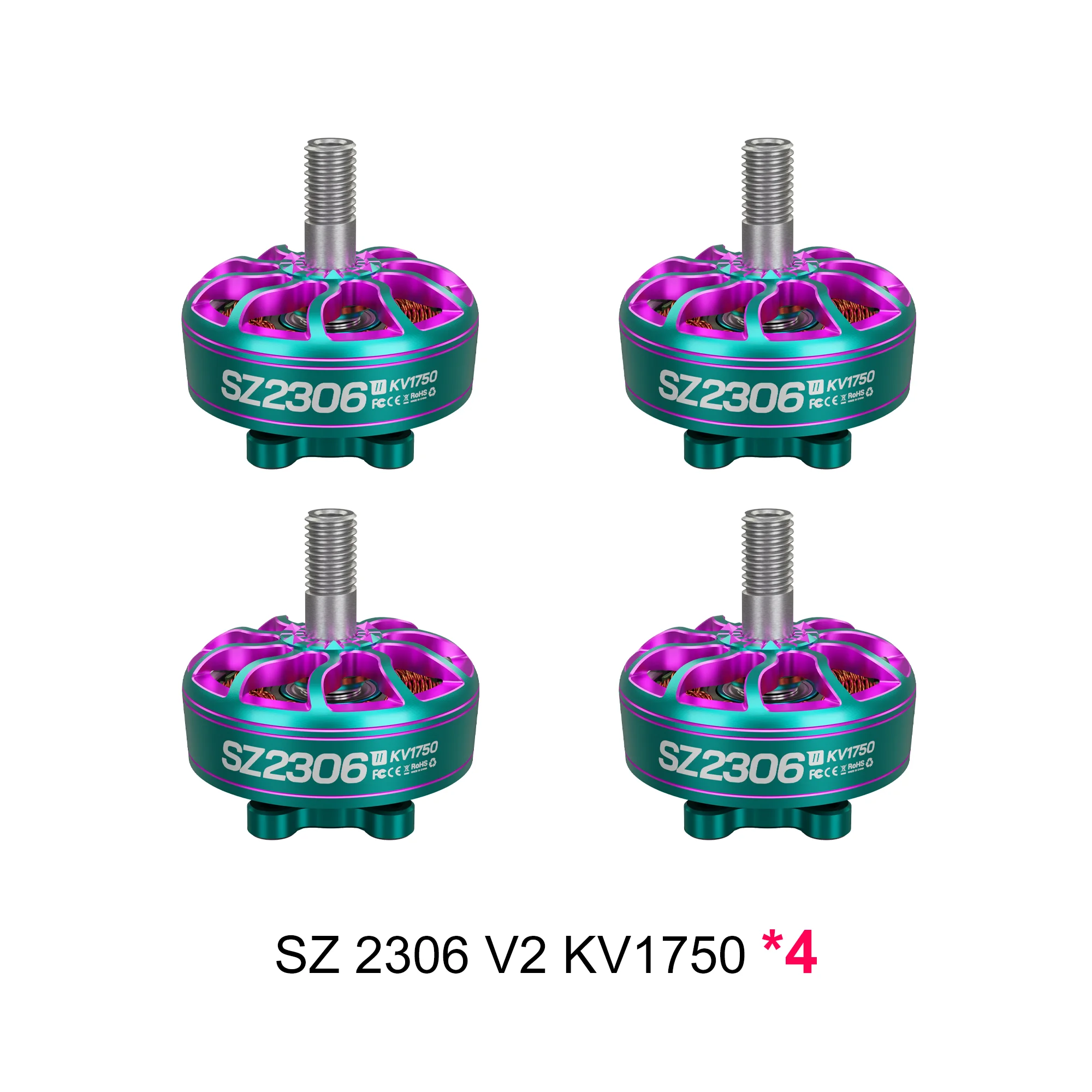 

MEPS 4pcs SZ2306 V2 FPV Motors Bundle