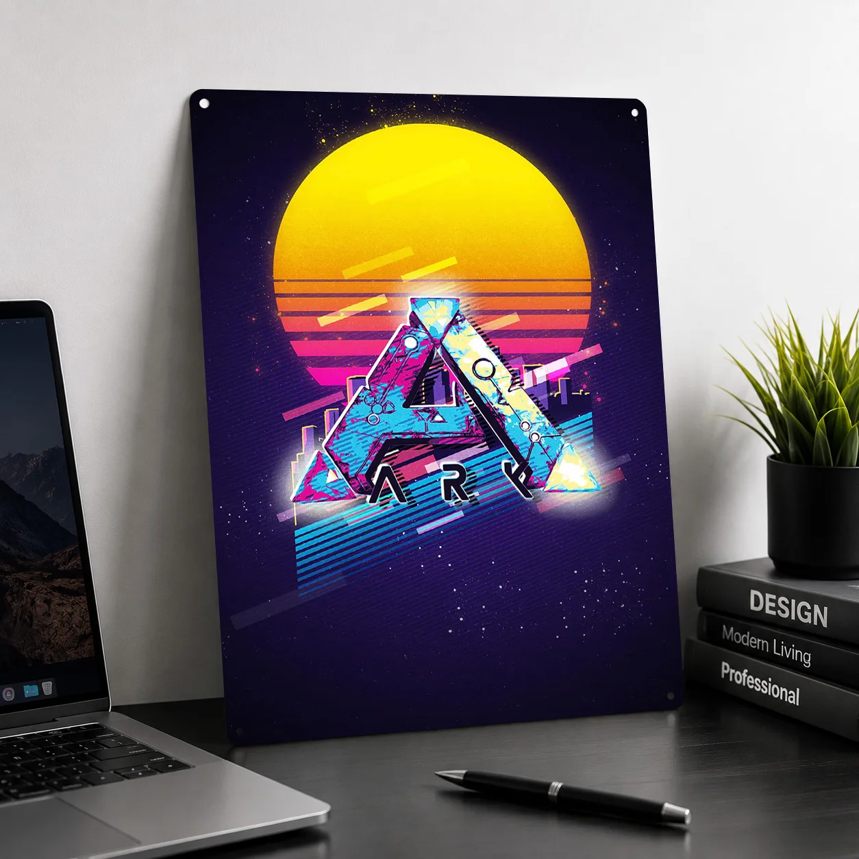 ARK Survival Evolved Metal Poster Perfect Gift for Fans Lovers Personalized Wall Art Metal Sign for Interior Accessories House