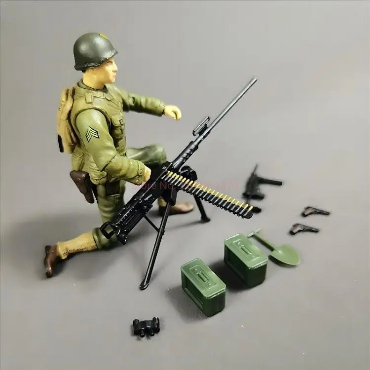 Quente em estoque 1/18 escala bbi soldado 1944 normanda terrada segunda guerra mundial militar masculino figura de ação modelo brinquedos coleções ornamentos presentes
