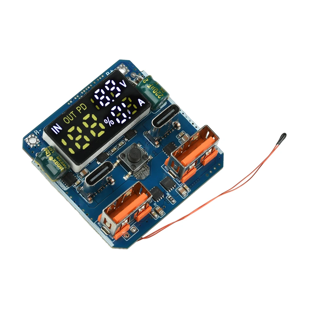 PD100W Bidirectional Boost Buck Fast Charging Module 20V 5A High Power Input Output for Lithium Battery Fast Charging