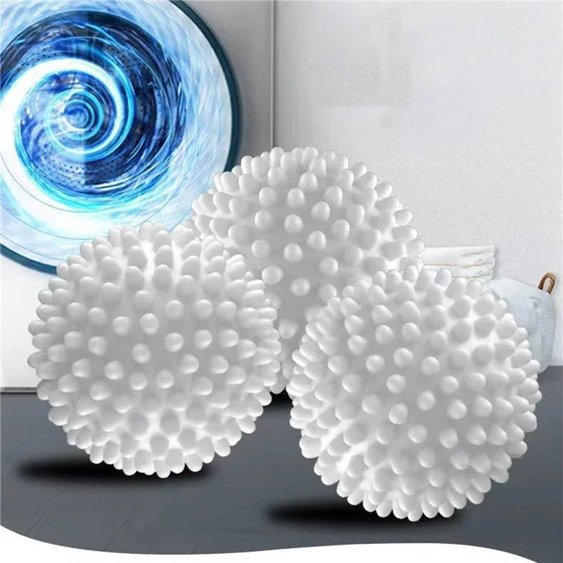 Reusable PVC Dryer Ball Laundry balls Washing Machine Drying Fabric Softener Ball for Home Clothes Cleaning Ball Tool Accessrice