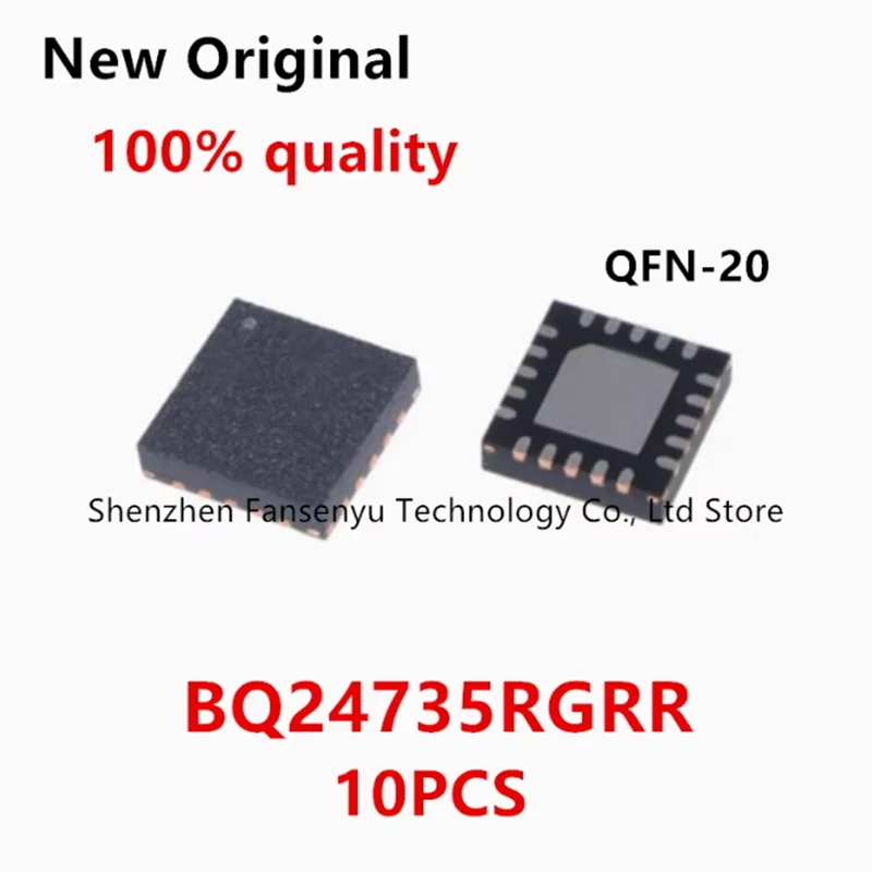 

(10piece)100% New BQ735 BQ24735 BQ24735RGRR QFN-20 Chipset