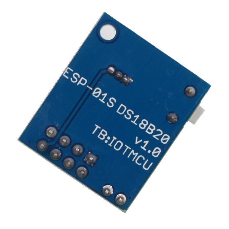 1/2 ~ 20/50 Uds ESP8266 ESP-01/01S DS18B20 Sensor de temperatura WiFi módulo de nodo inalámbrico