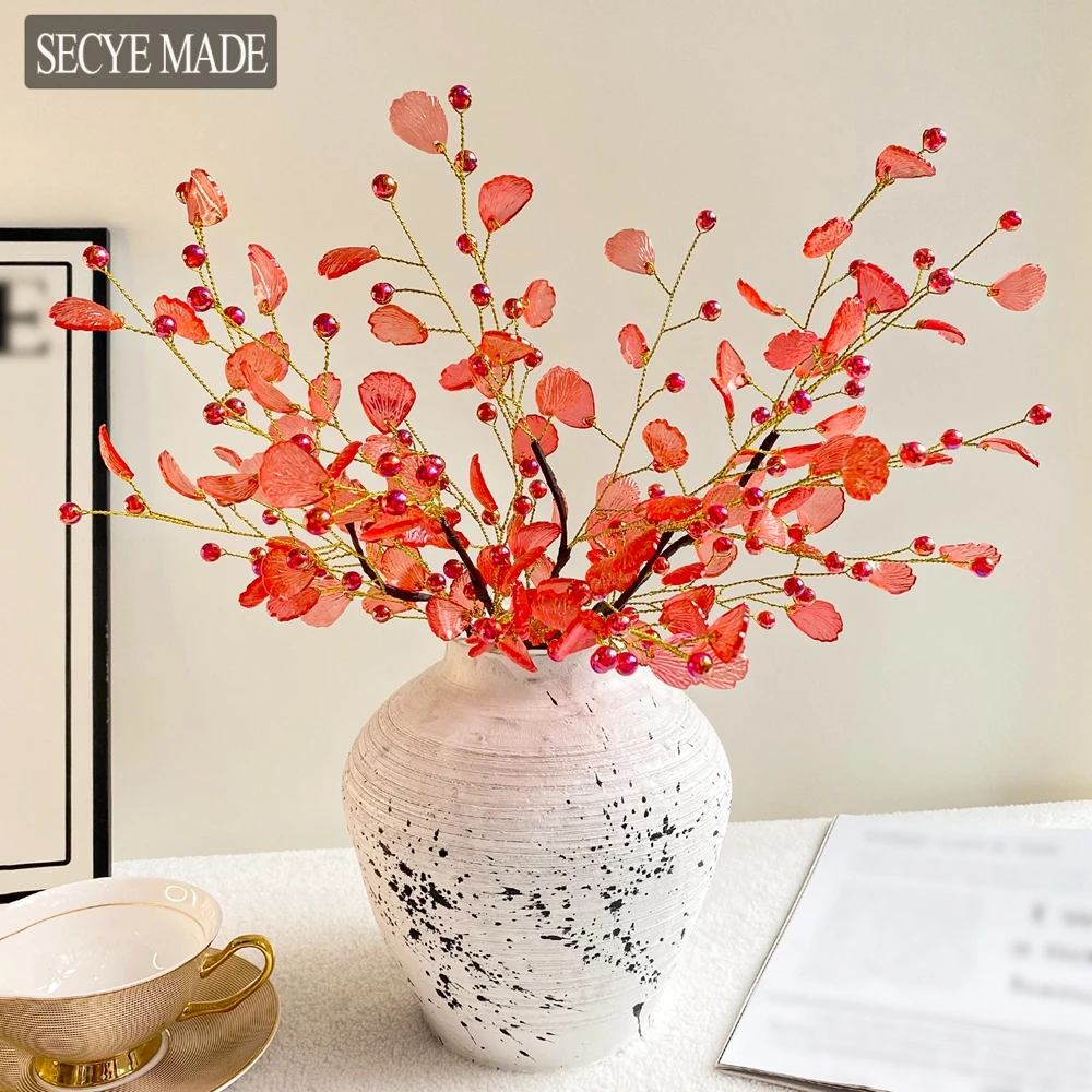 

1/3/5PCS Artificial Flowers Decor for Home Wedding Bridal Bouquets Festival Garden Fake Plastic Flowers Gifts Handicraft K107