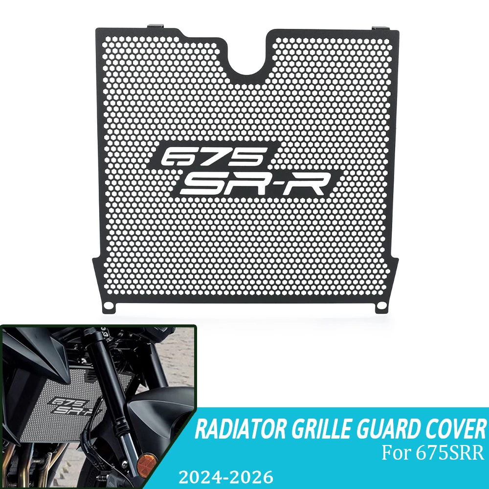 

Motorcycles FOR CFMOTO CF MOTO 675SRR 675SR-R 675 SR-R 2024-2025-2026 Radiator Grille Guard Grill Protection Cover Accessories