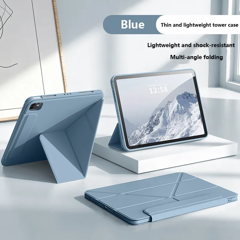 Y-Fold Multi-angle Case for Lenovo Idea Tab Plus 12.1 Xiaoxin Pad 12.1 11 GT Pro 13 11.1 Pro 12.7 2025 2023 Tab M11 2024