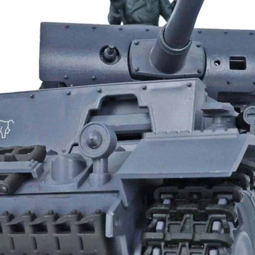 بيع الولايات المتحدة 2.4G Henglong 1/16 مقياس 7.0 البلاستيك الألماني بانزر III L RTR دبابة مع جهاز للتحكم عن بُعد نموذج 3848 #1