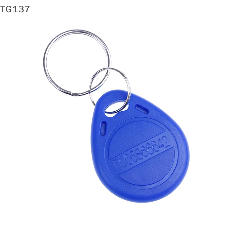10Pcs TK4100 Keychains 125KHZ RFID Proximity Id Card Token Tags Key Fobs NFC