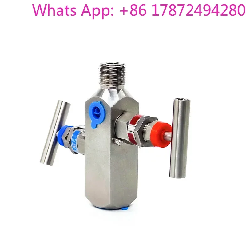 304 Stainless Steel Integrated Two Valve Group Coplanar Flange Pressure Transmitter