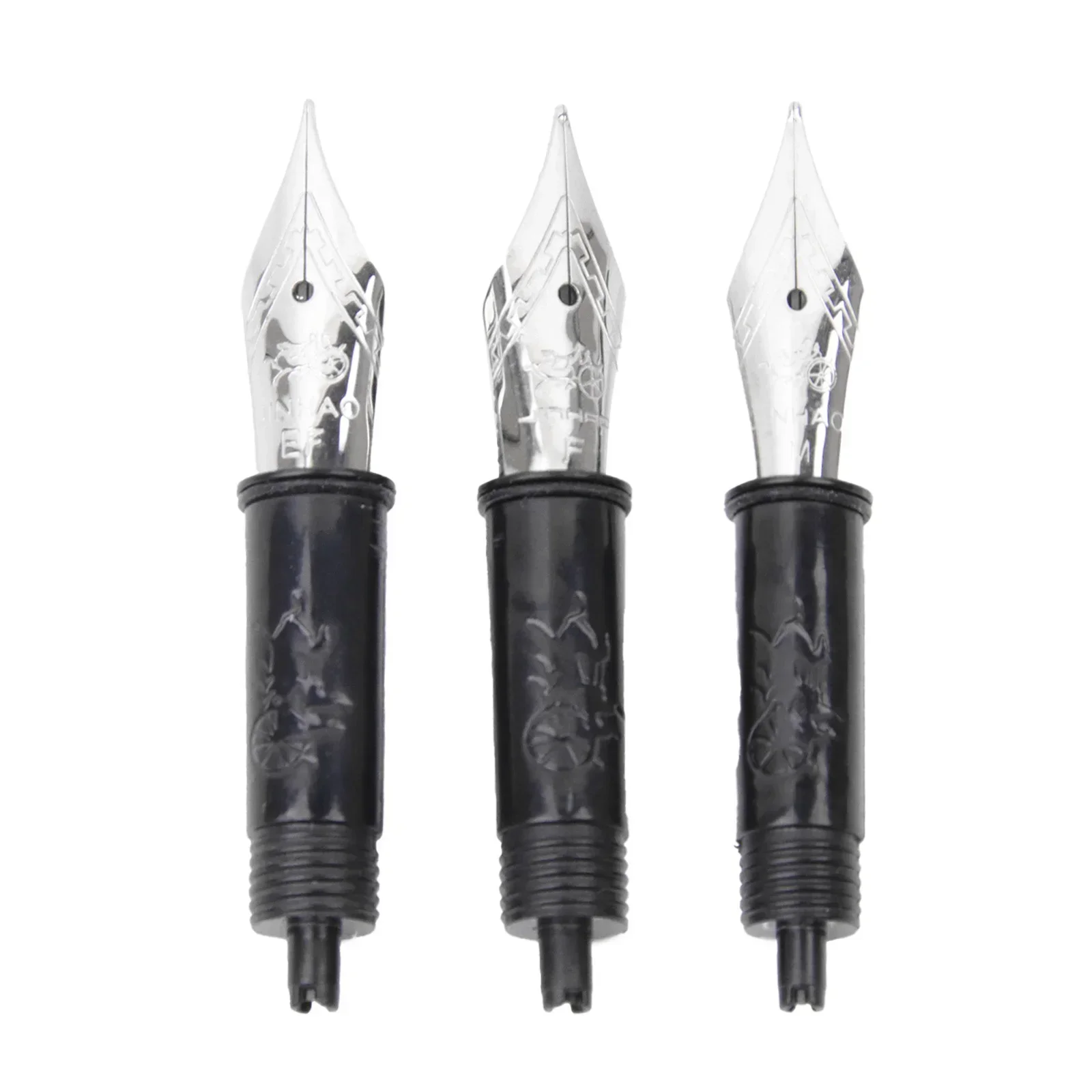 3PCS\Set #5 nibs for Jinhao Fountain Pen Replaced Metal EF/F/M nib for 82 88 95 Mini 100 Pen school office supplies