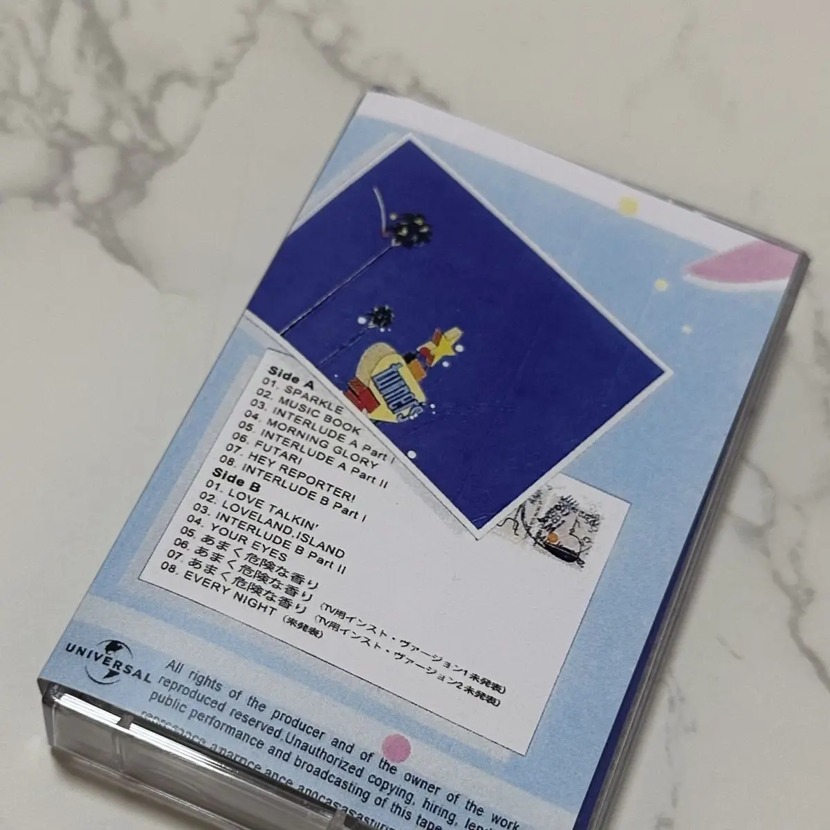 Classic J-POP Tatsuro Yamashita Music Tape FOR YOU Album Cassettes Cosplay Recorder Walkman Car Soundtracks Box Collection Gift - view 2