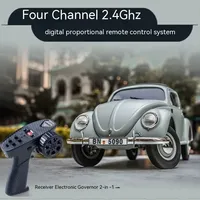 Fms 1/12 Beetle Civil Edition Painting Vintage Simulation Car Model Electric Remote Control Rc Climbing Car Children's Toy Boy