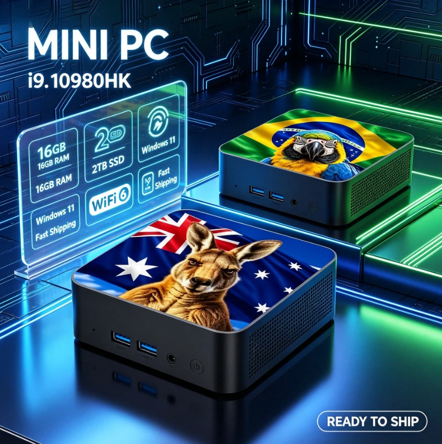Pc Gaming Desktop - New Powerful Windows 11 Mini Pc