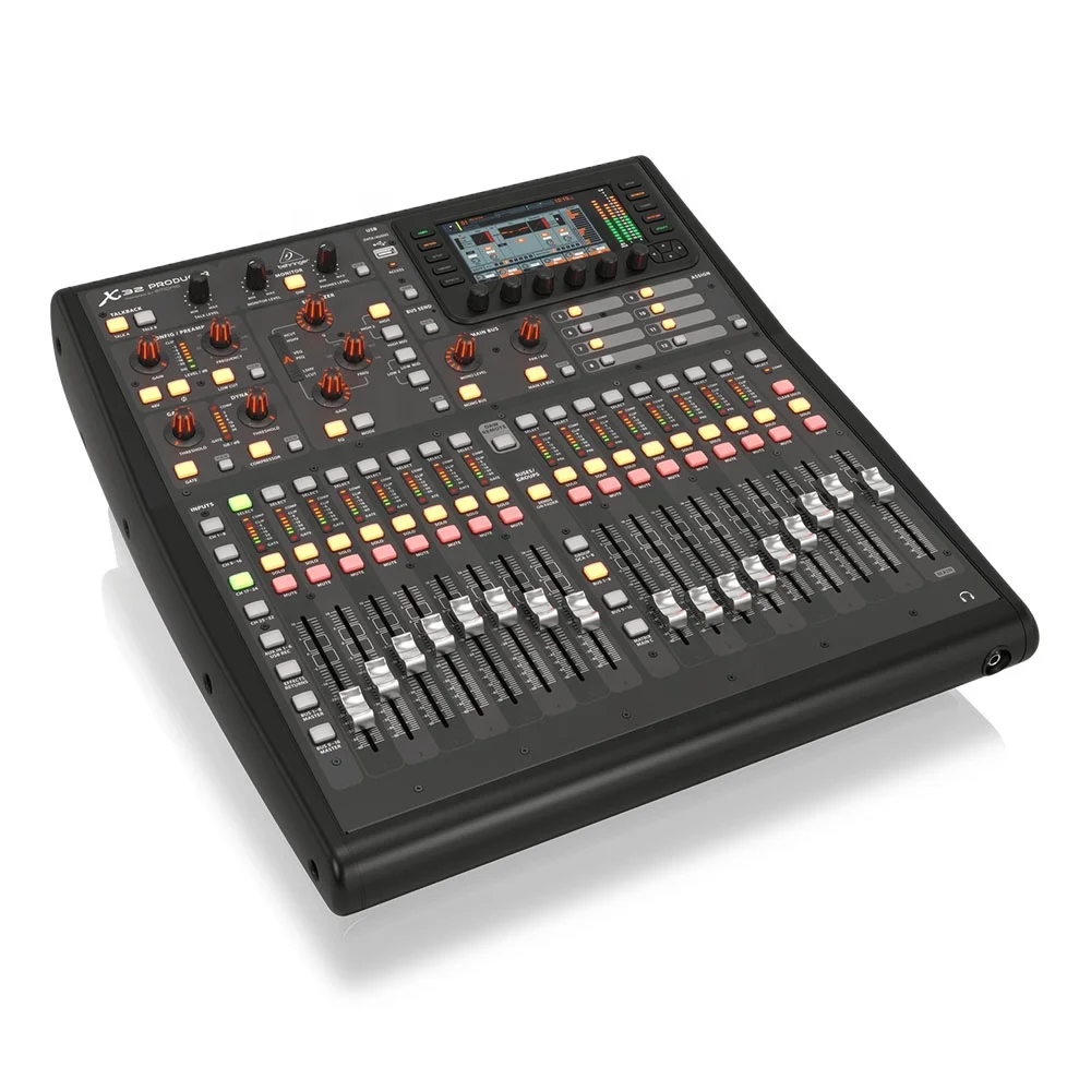Behringer X32 Produtor Mixer Digital Pa System 16 Entradas 8 Saídas Console Digital Equipamento de Estúdio de Música