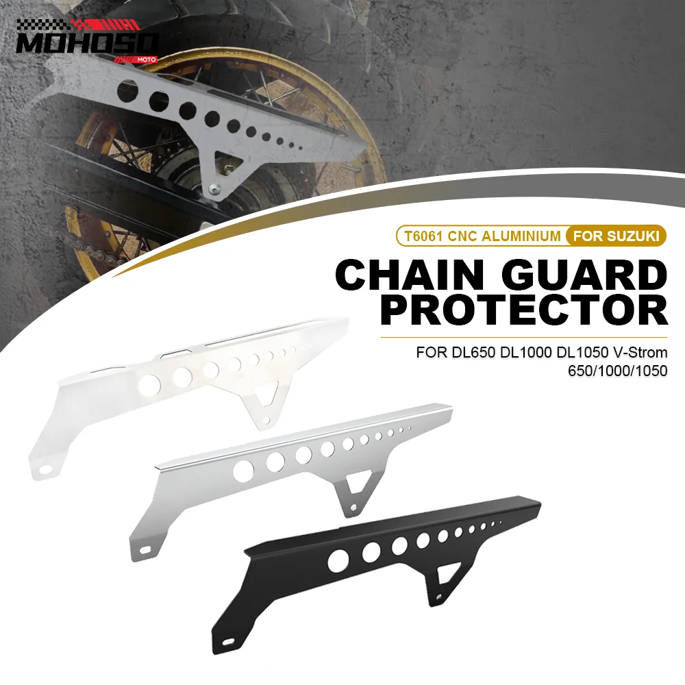 

FOR Suzuki DL650 DL1000 DL1050 V-Strom 650/1000 1050 XT Motorcycle Chain Guard Protector Chain Cover Accessories SV1000N SV1000S