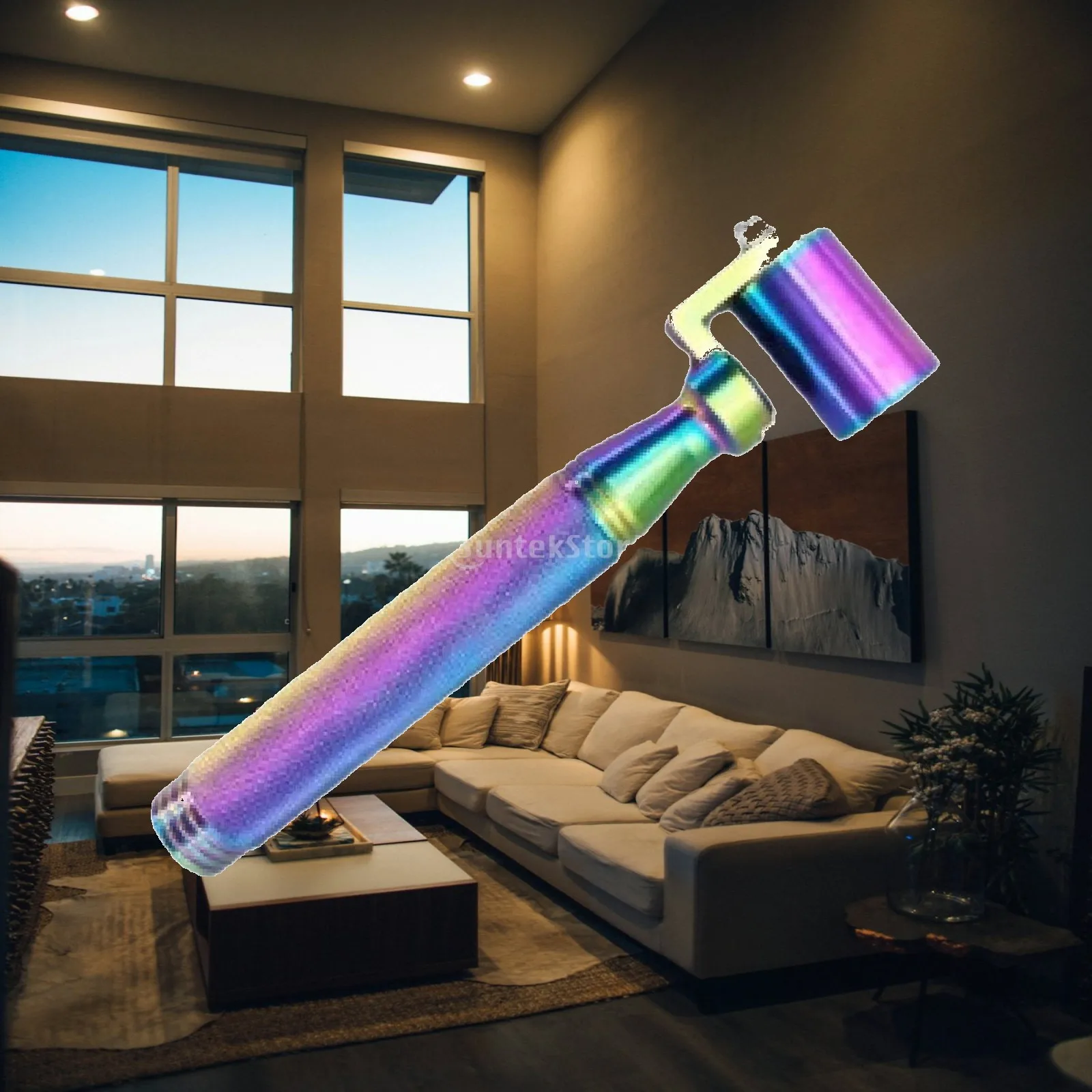 Wallpaper Seam Roller Tool Stainless Steel Flat Roller for Wall Painting Pattern Roller Paint Application and Repair