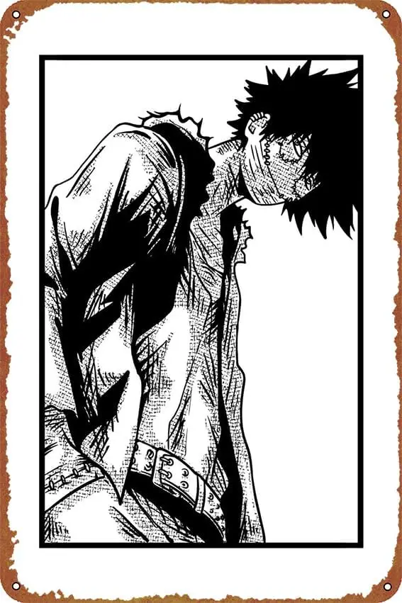 Dabi Movie Anime Poster Oil and Gas Station Logo
