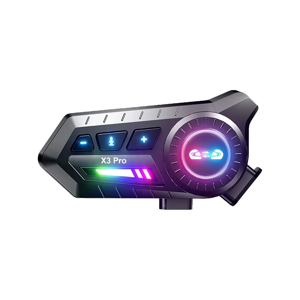 fone-de-ouvido-bluetooth-para-capacete-de-motocicleta-x3-pro-intercomunicador-para-2-motociclistas-luz-rgb-A-prova-d'Agua-reducao-de-ruido-fone-de-ouvido-para-motociclismo