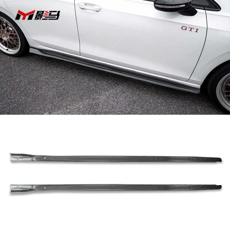 

Carbon Fiber Side Skirts for Volkswagen Golf 8 Gti Side Skirts Body Kit 2020-2022