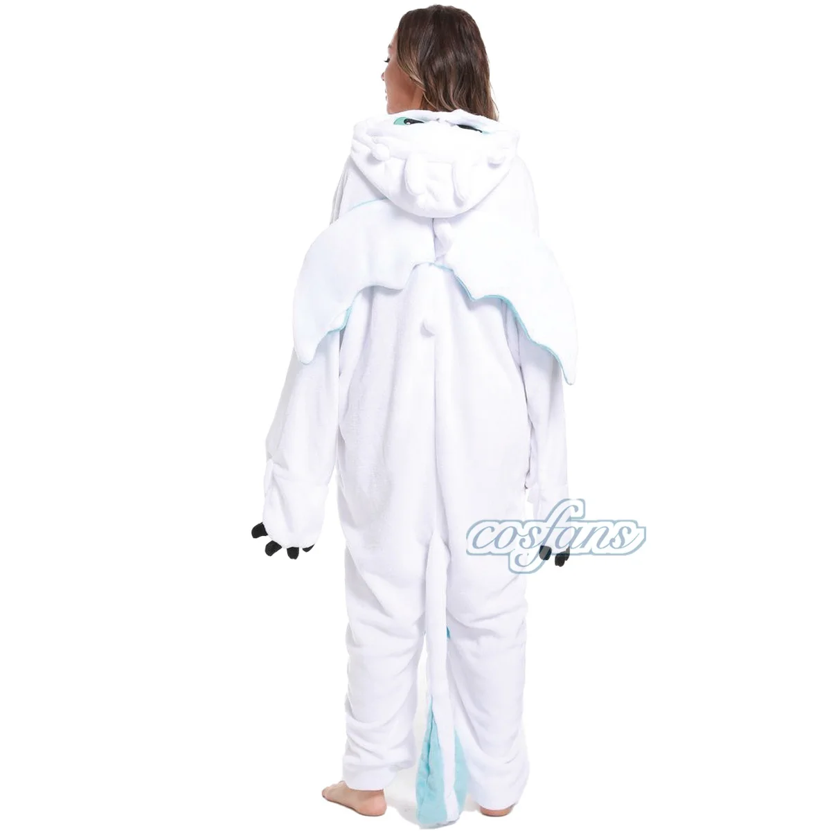 Erwachsene Tier Kigurumi Heilige Kuh Wolle Einteilige Pyjamas Make-Up Party Cartoon Kostüm Halloween Party Cosplay Einteilige Pyjama