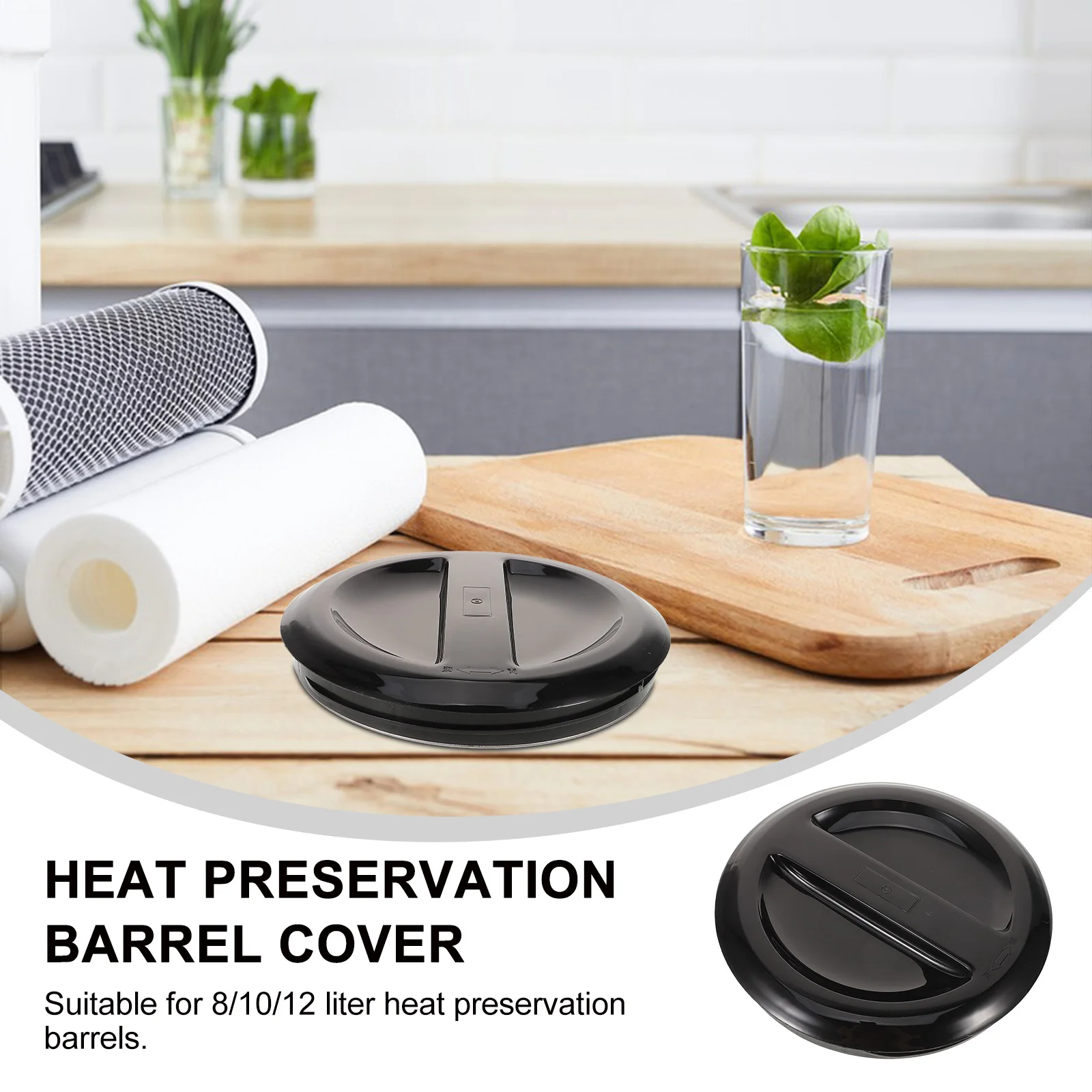 

Stainless Steel Milk Tea Reusable Insulated Beverage Wine Dispenser Cap Kitchen Storage Replacement Cover Juice Dispenser