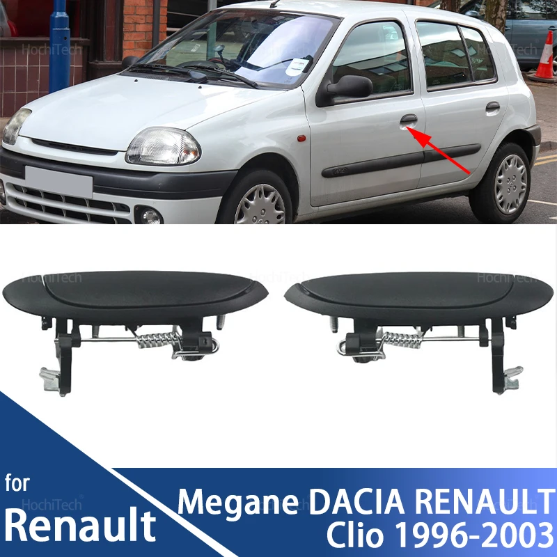 7700426086 manija de puerta Exterior izquierda derecha para Renault Megane DACIA Logan Renault Clio II 96-03 7700426087