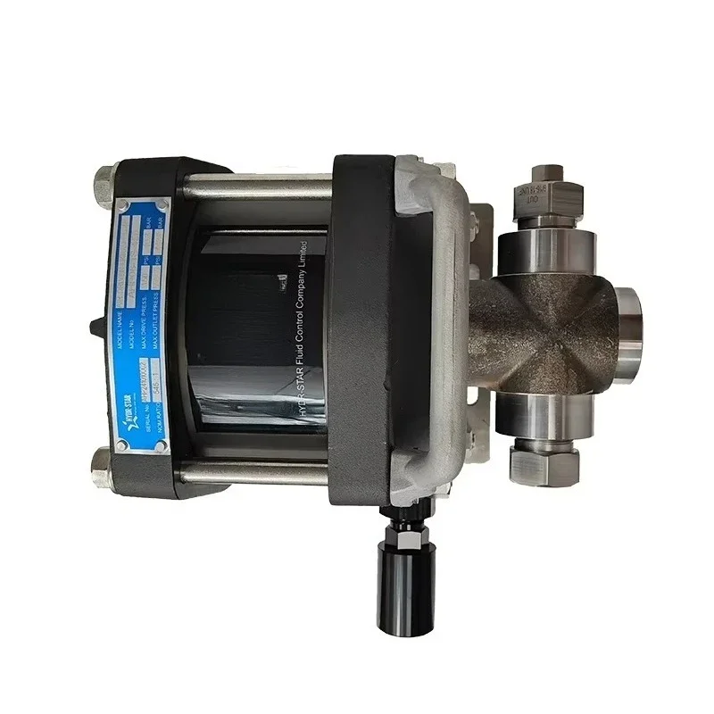 

【Лучшие продажи】HYDRSTAR Заводская поставка Жидкостный насос высокого давления с воздушным приводом Нержавеющая сталь Макс. Работа 22500 фунтов на квадратный дюйм Аналогичный Maximator P