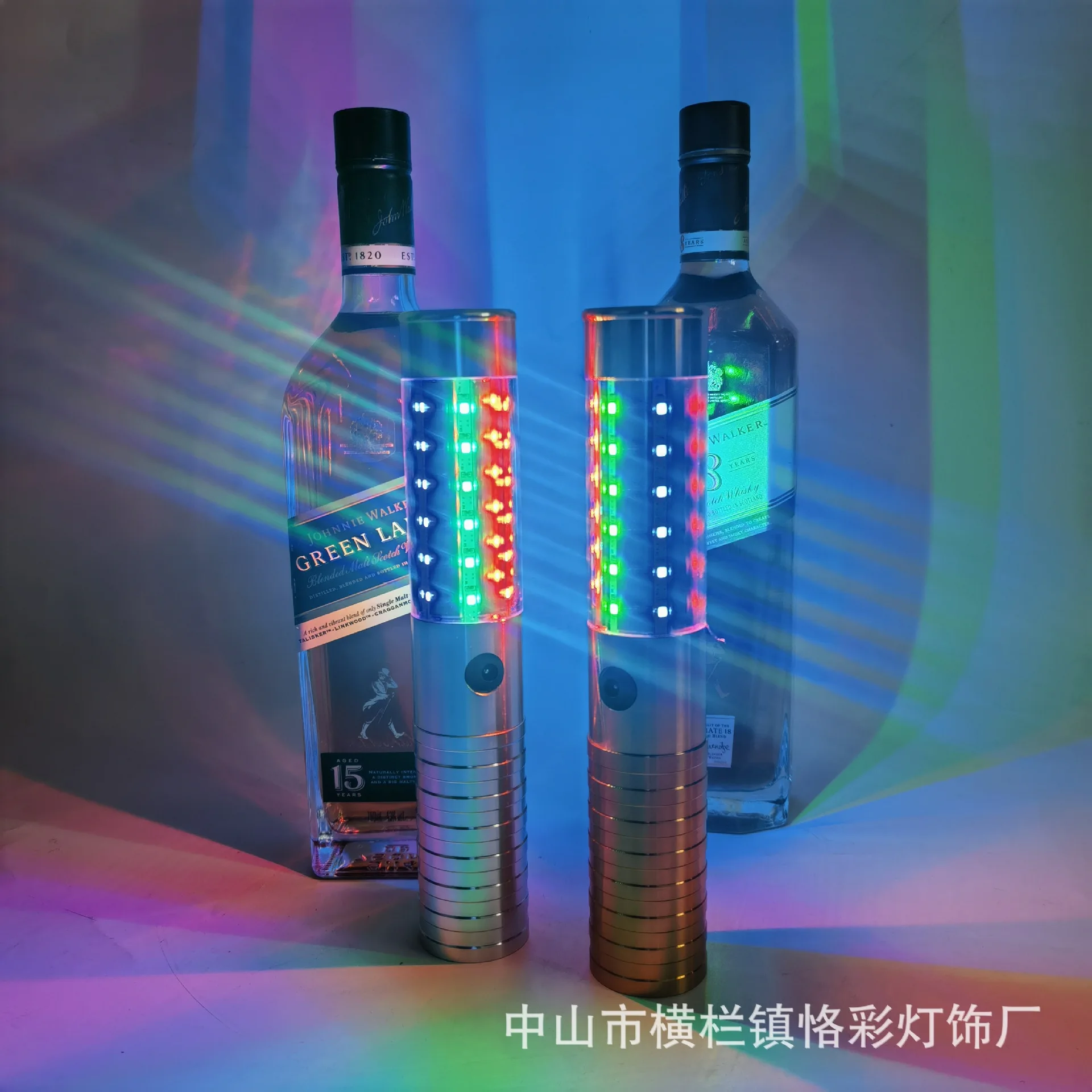 

Bar champagne flash stick led charging flash stick nightclub ktv fluorescent light wine hat head luminous atmosphere prop