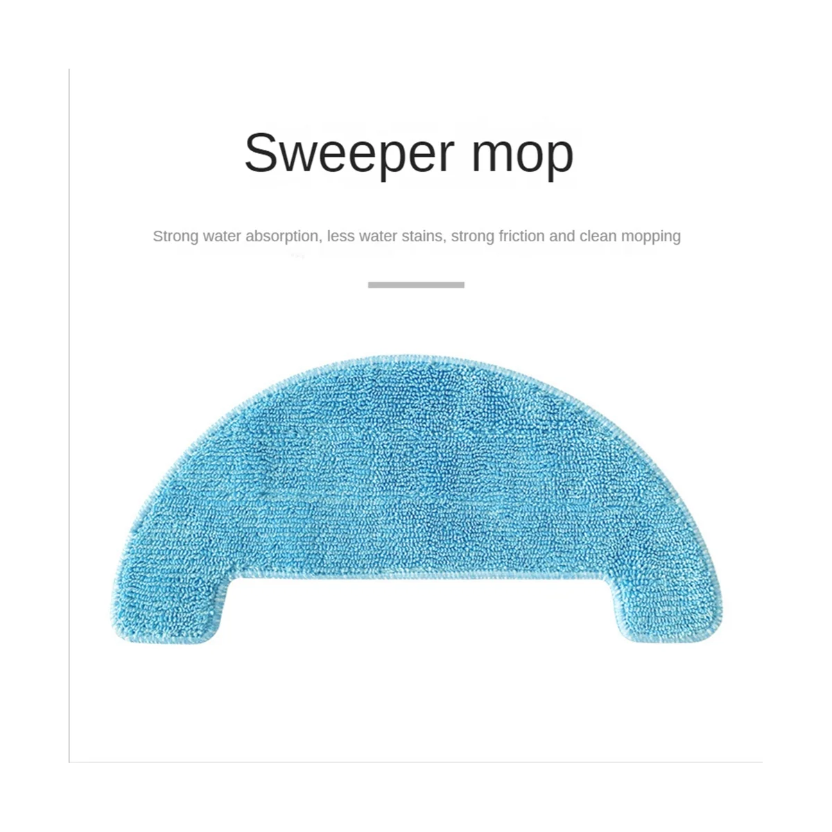 6 Stück Wischt ücher für r500 Ersatz-Nass-Trocken-Staubsauger für r750 r500 g800 g850 Roboter-Staubsauger teile