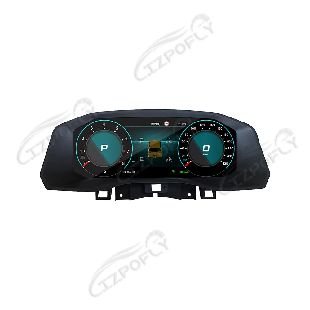 

12.3Inch LCD Car Dashboard Speedometer For Volkswagen Amarok 2017-2020 Digital Cluster Virtual Cockpit Instrument Display Panel