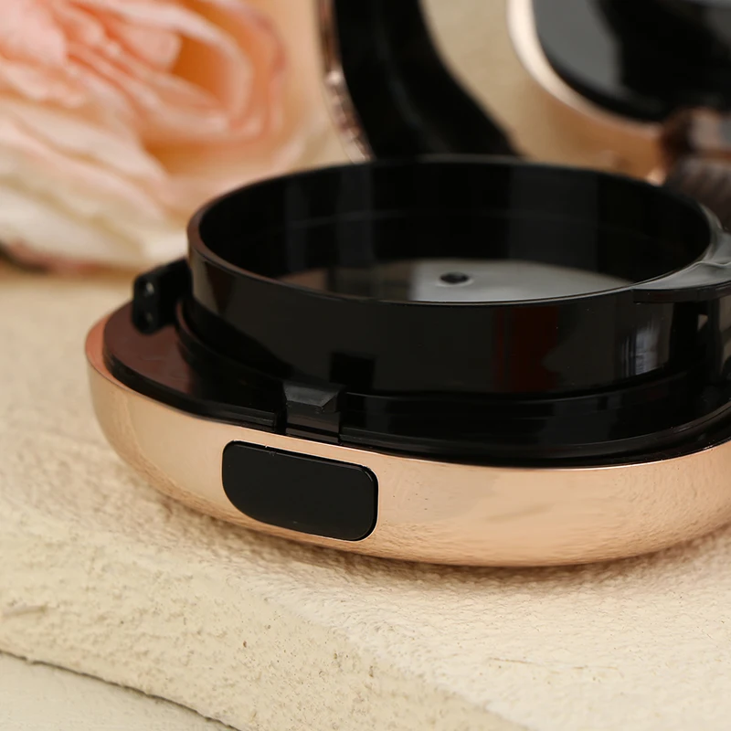 Modny podkład w płynie z poduszką powietrzną DIY, mini, uroczy, pusty pojemnik na puder, przenośne lusterko do kremu BB, kosmetyczka na makijaż.