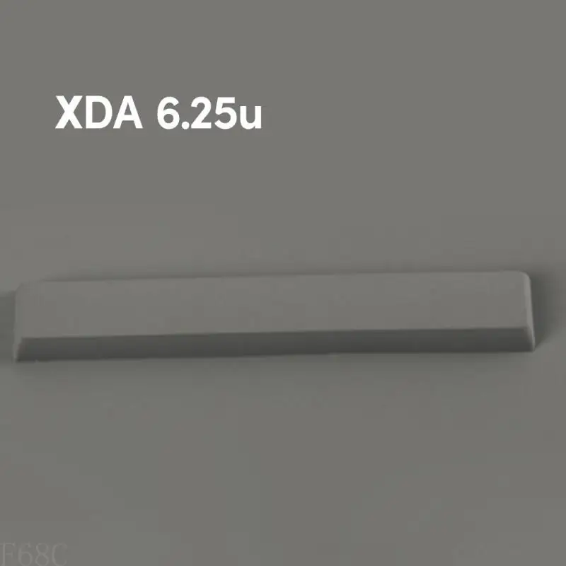 F68C PBT 6.25U 7Uスペースキーキャップ染料吸引XDAプロファイルゲームキーボードDIYのためのキーキャップ