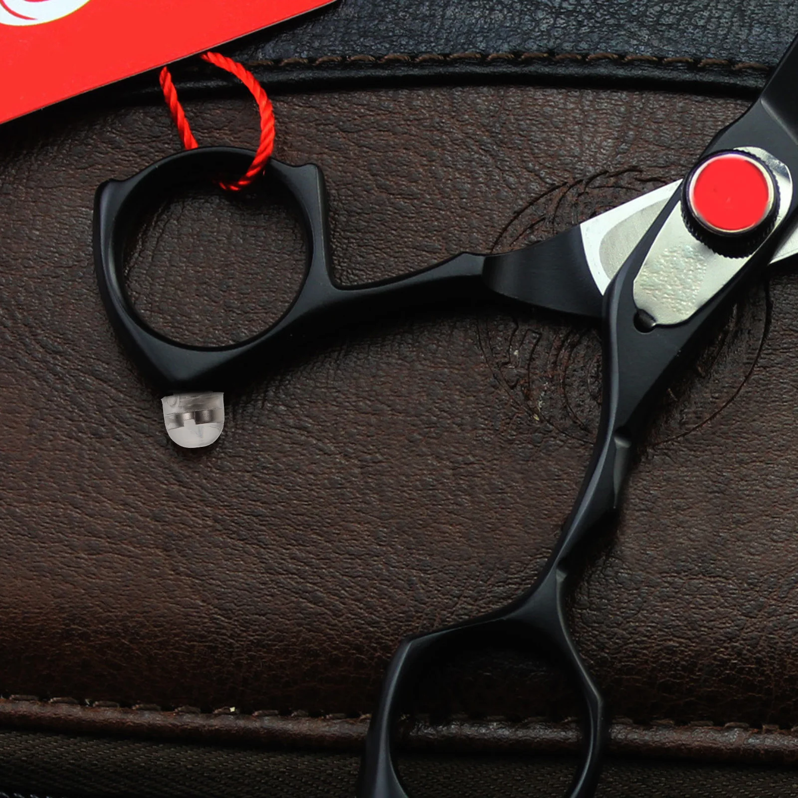 

10Pcs Professional Hair Scissors Silencers Sturdy Metal Bumpers for Noise Reduction in Haircutting Compact Fit Replacement