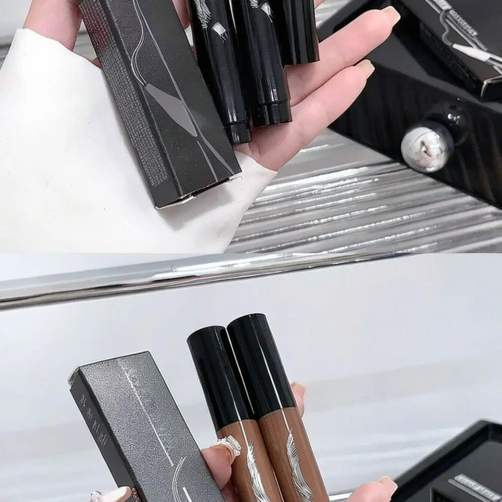 For For COAST BABY Tinted Brow Pen Fork Tip Waterproof Eyebrow Makeup Long Lasting Natural Definition Precise Applicator