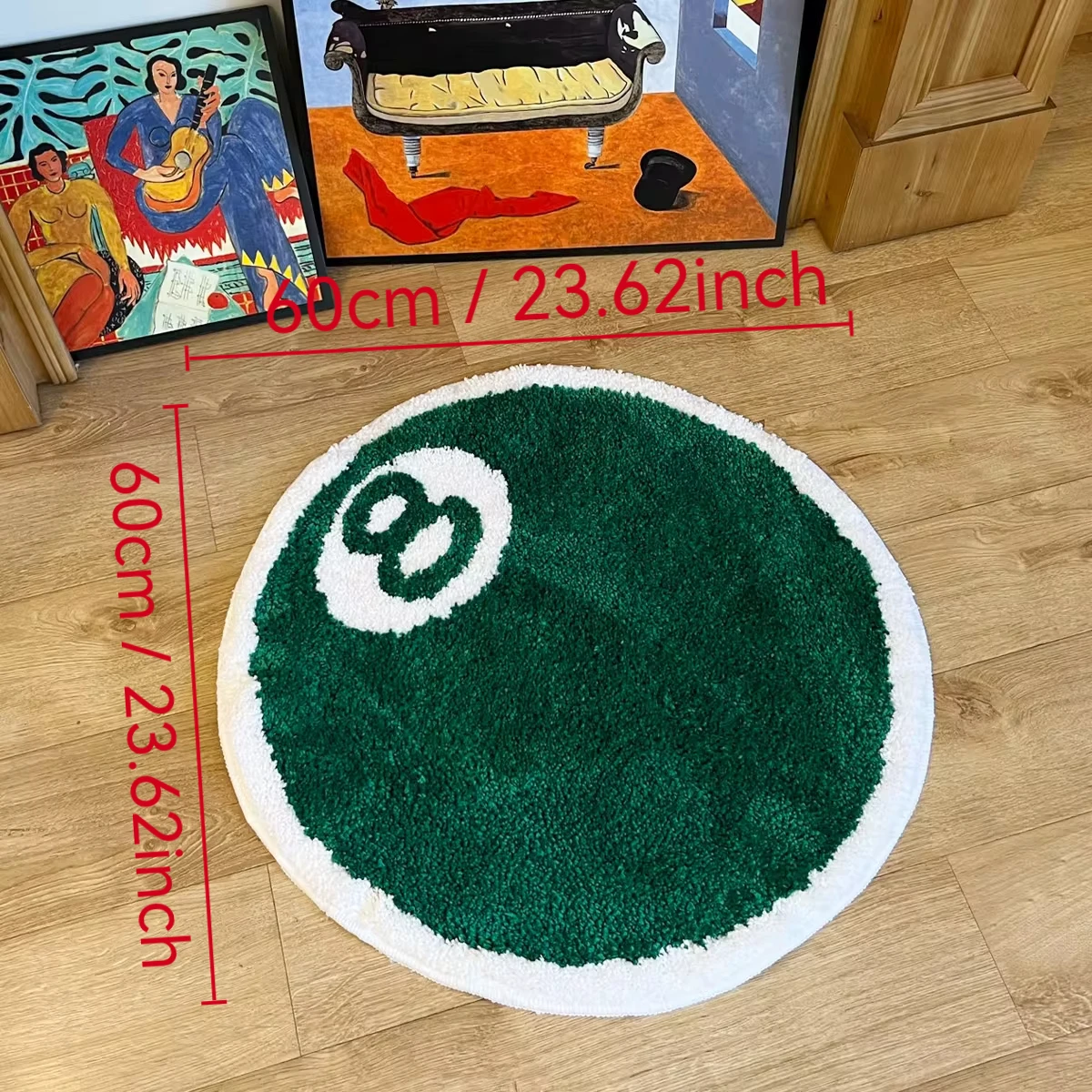 Zielony dywanik w kształcie pi – Outdoor Camping Games For Adults recenzja i cena