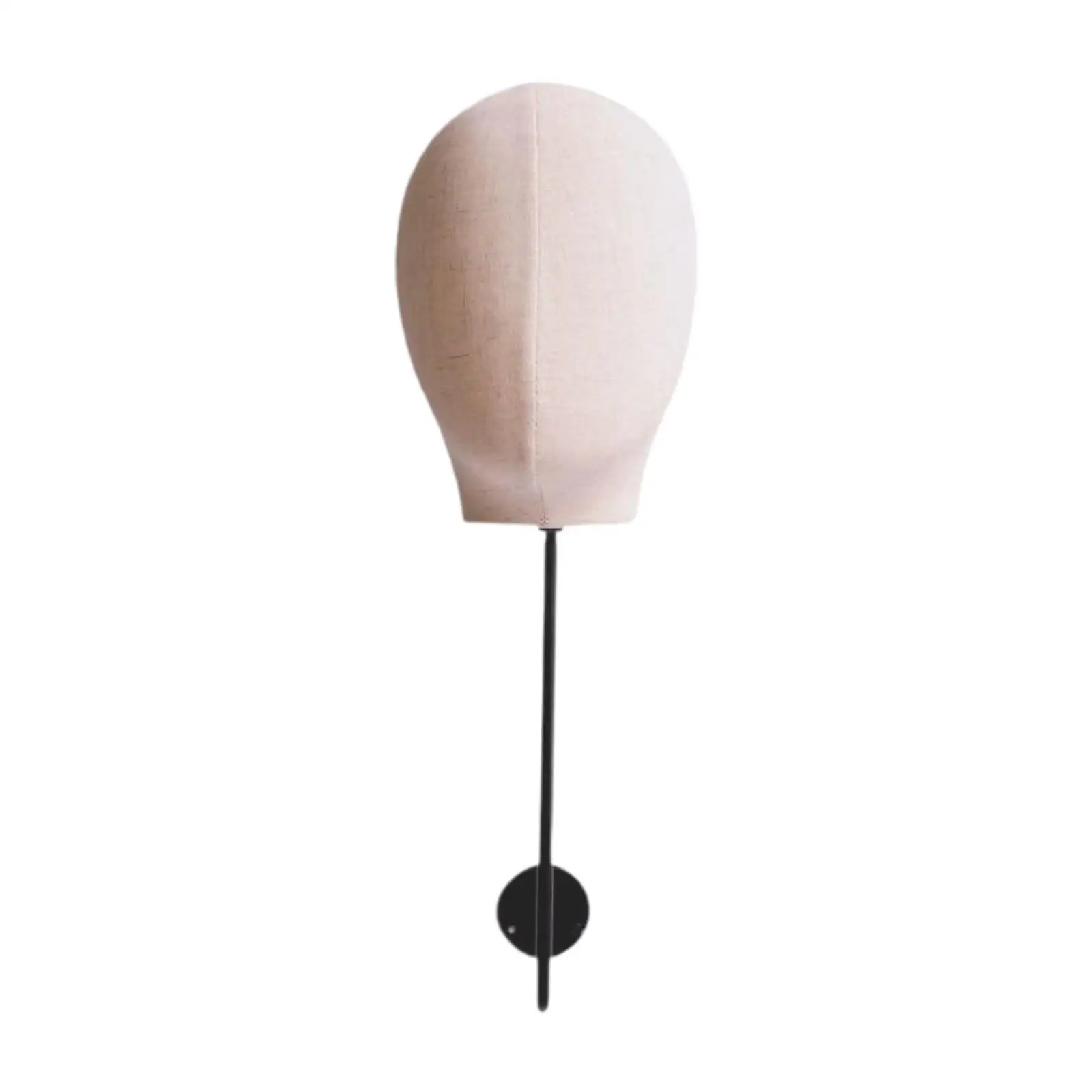 

Mannequin Head Model Organizer Practical Sturdy Decorative Versatile Hat Display Stand Holder for Headband Salon Shop