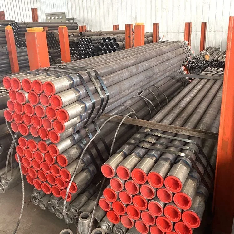 High Quality Factory Price Custom Threaded 3m Water Well Drill Pipe 76mm API 2 3/8 "DTH Drill Pipe image 3