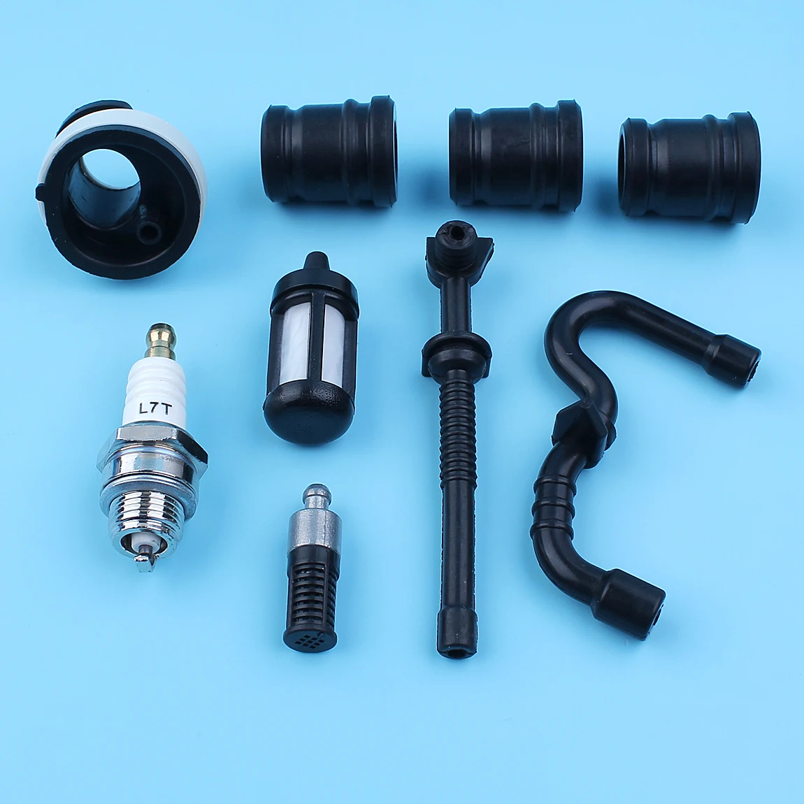 Imagem -06 - Buffer Coletor de Admissão Combustível Filtro Óleo Mangueira Linha Kit para Stihl 018 Ms180 017 Ms170 ms 180 170 Motosserra Vela Vela Vela Vela Vela Vela Vela av