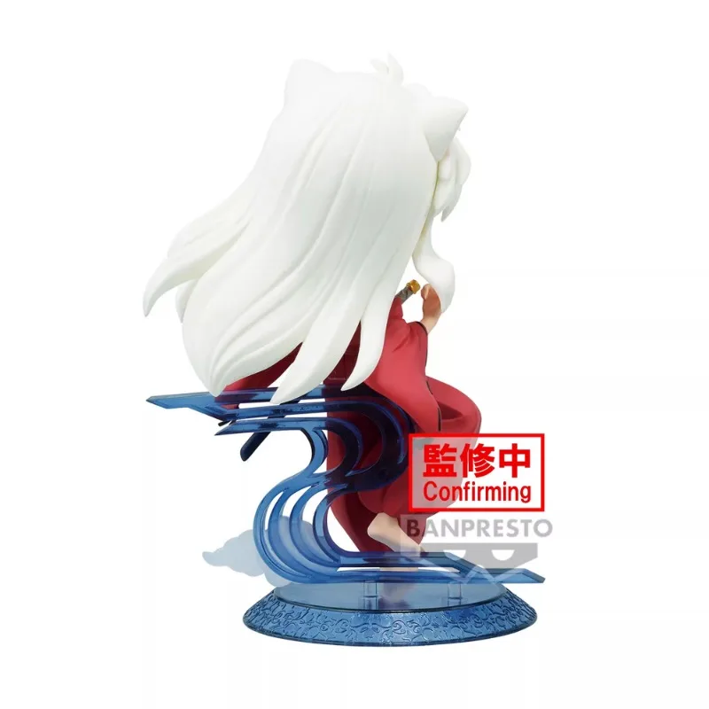 BANDAI Anime Inuyasha Qposket Inuyasha Action Figures Statua in PVC Modello Bambole da collezione Ornamento Giocattoli per bambini Regali per bambini