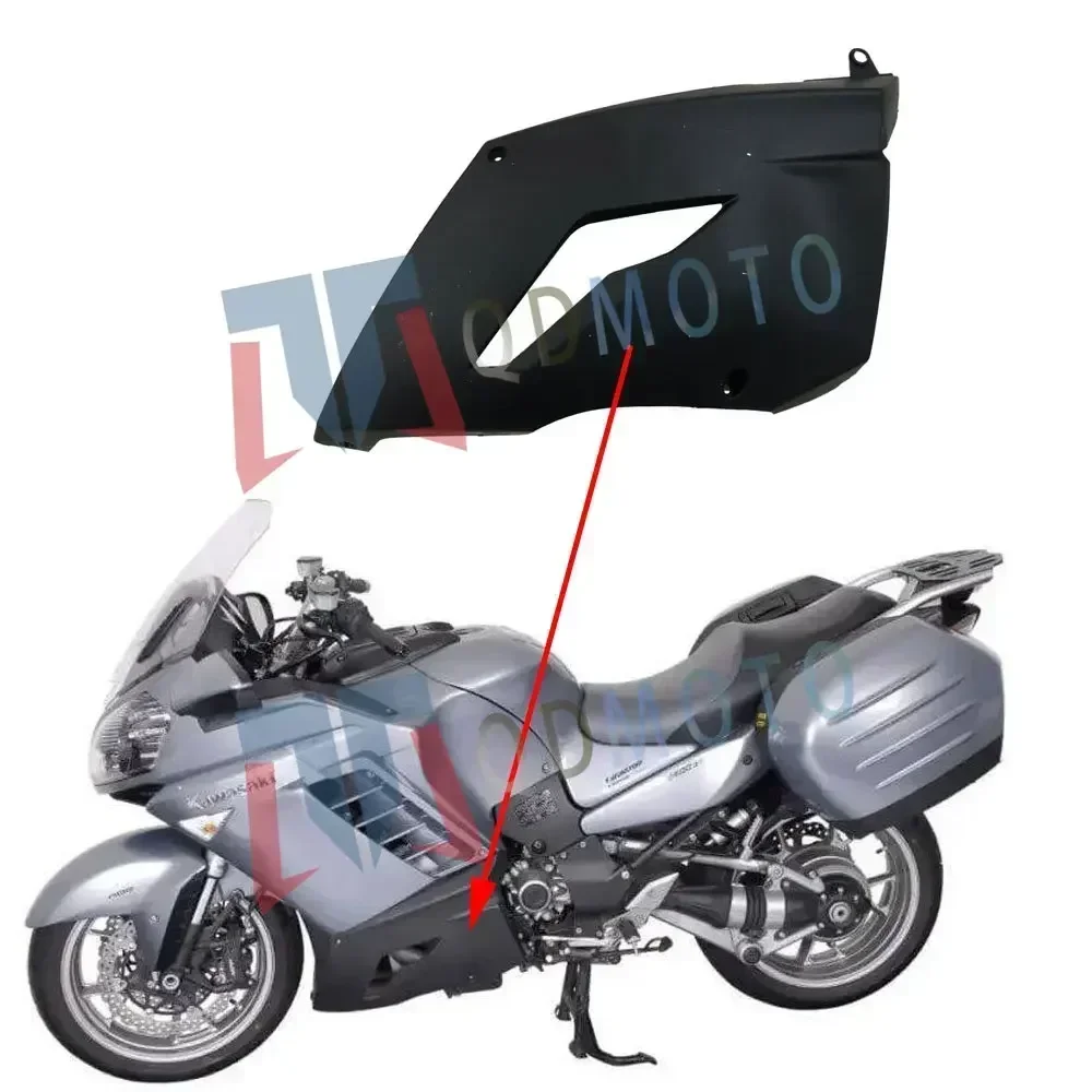 For Kawasaki GTR1400 2008 Motorcycle Unpainted Bodywork Under Side Covers ABS Injection Fairing