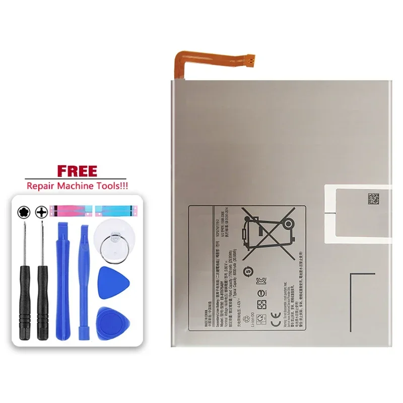 YKaiserin 삼성 갤럭시 탭 S7 SM-T875 교체 배터리, T870 EB-BT875ABY, 8000mAh