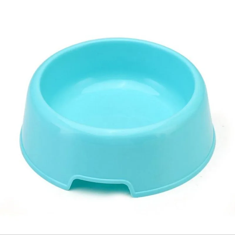 New affordable pet bowl candy-colored cat tableware bowl anti-knock over water single bowl cat food and dog food bowl