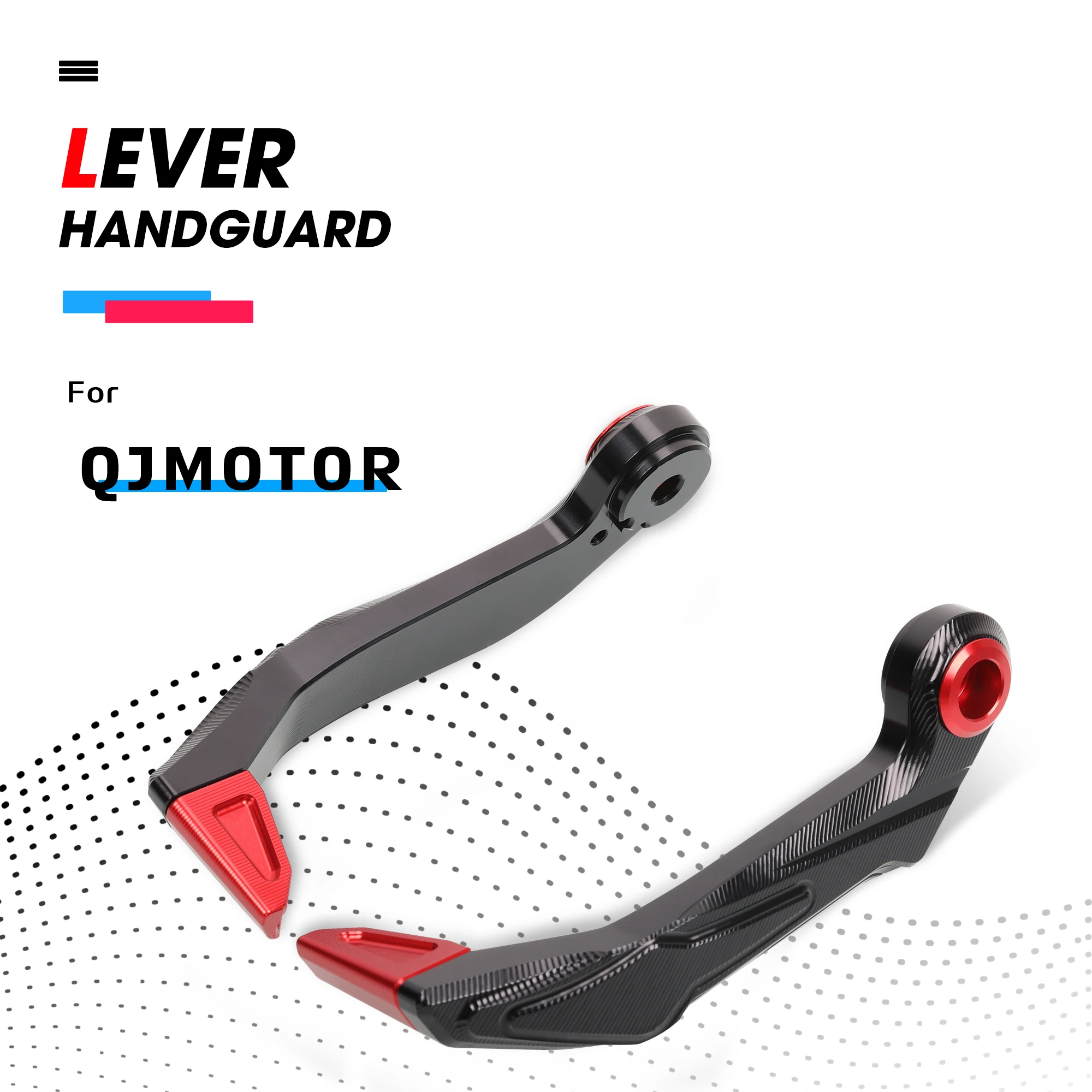 For QJMOTOR Race 600 Race 800 Handle Bar Grips Guard Motorcycle CNC Brake Clutch Levers Guard Protector  Race 600 Race 800